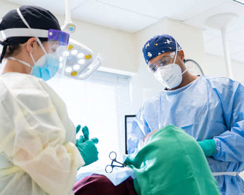 آماده سازی بیمار جهت انواع جراحی فک